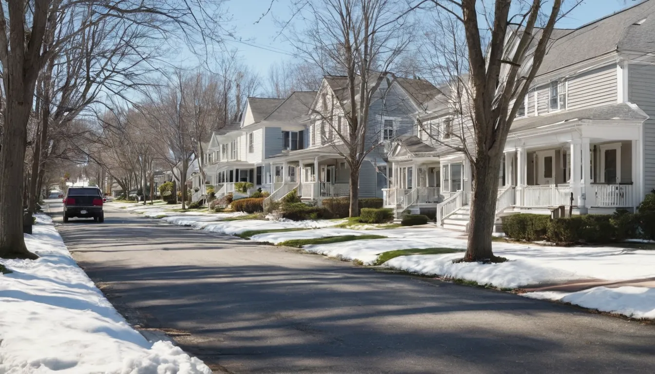 A neighborhood of older homes with full basements in Vandergrift